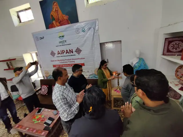 पाँच दिवसीय ऐपण कला कार्यशाला