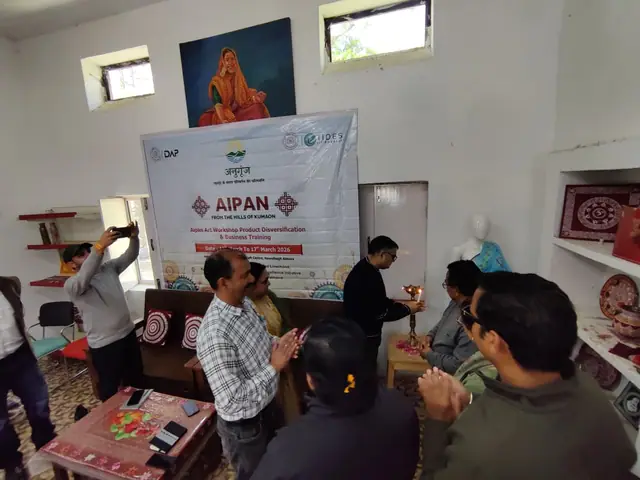 पाँच दिवसीय ऐपण कला कार्यशाला