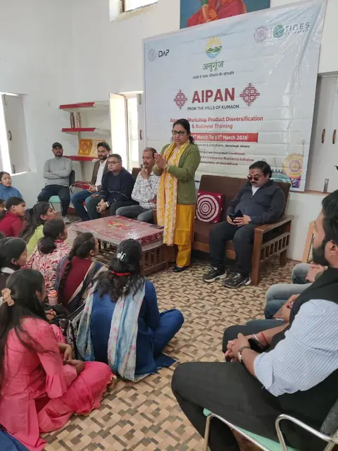 पाँच दिवसीय ऐपण कला कार्यशाला
