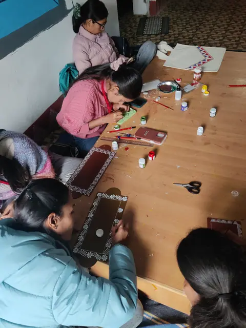 पाँच दिवसीय ऐपण कला कार्यशाला