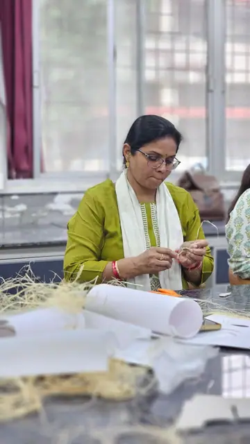 भीमल रेशा शिल्प कार्यशाला