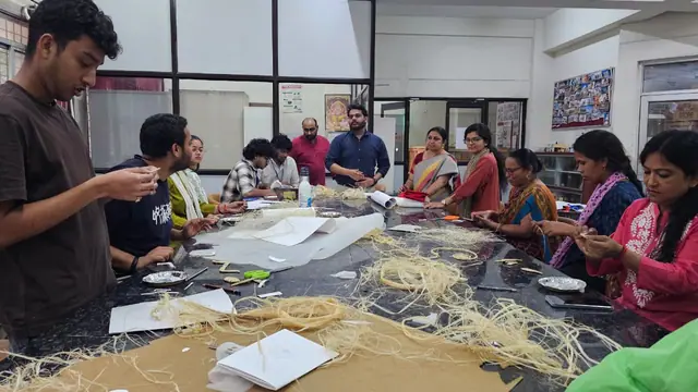 भीमल रेशा शिल्प कार्यशाला