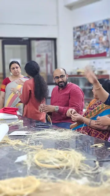 भीमल रेशा शिल्प कार्यशाला