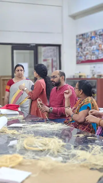 भीमल रेशा शिल्प कार्यशाला