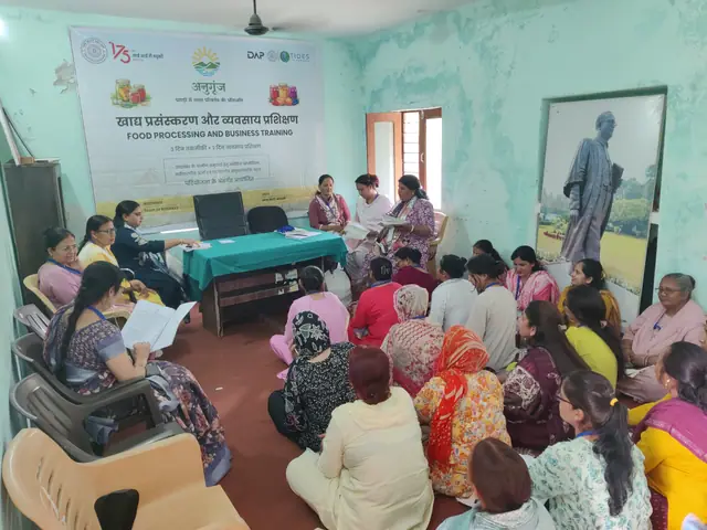 खाद्य प्रसंस्करण एवं व्यवसाय प्रशिक्षण