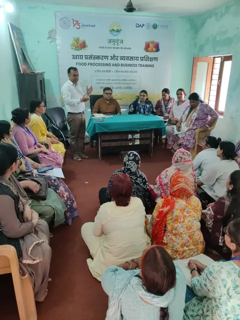 खाद्य प्रसंस्करण एवं व्यवसाय प्रशिक्षण