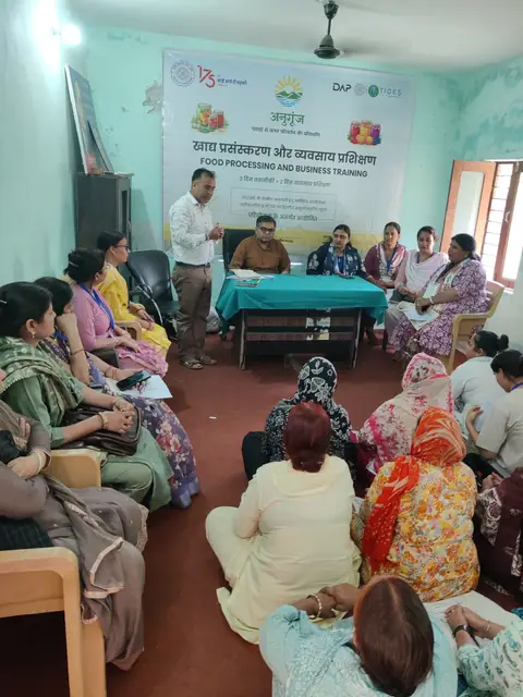 खाद्य प्रसंस्करण एवं व्यवसाय प्रशिक्षण