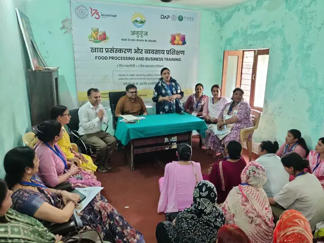 खाद्य प्रसंस्करण एवं व्यवसाय प्रशिक्षण