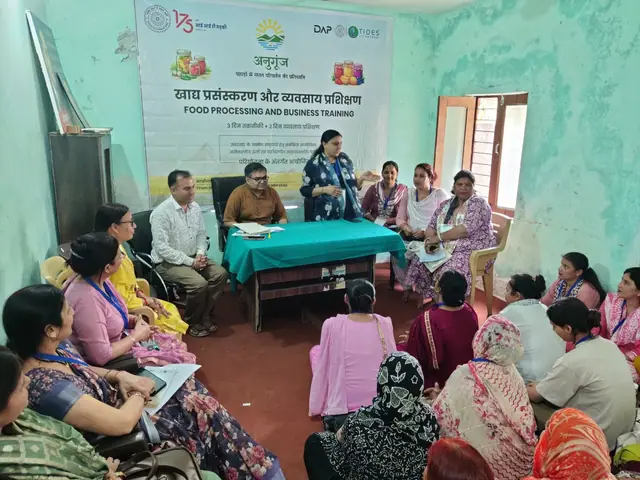 खाद्य प्रसंस्करण एवं व्यवसाय प्रशिक्षण