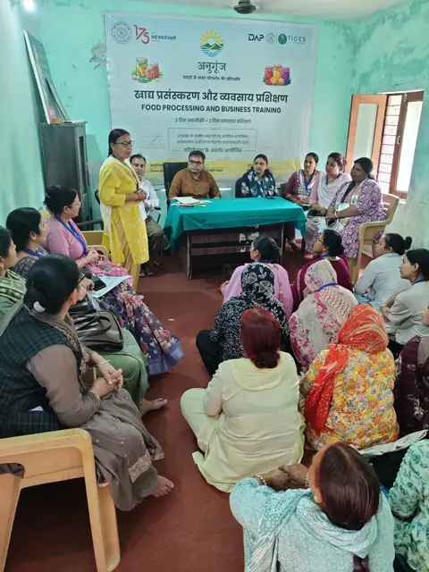 खाद्य प्रसंस्करण एवं व्यवसाय प्रशिक्षण