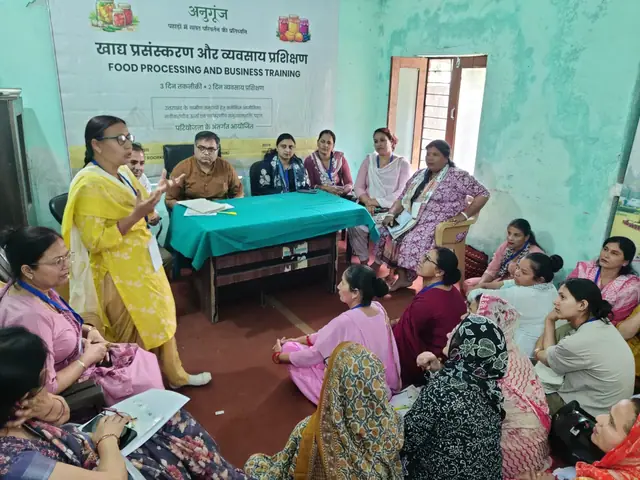 खाद्य प्रसंस्करण एवं व्यवसाय प्रशिक्षण