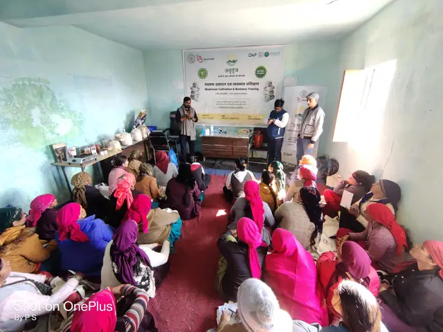 मशरूम उत्पादन एवं व्यवसाय विकास प्रशिक्षण