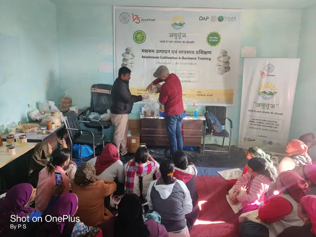 मशरूम उत्पादन एवं व्यवसाय विकास प्रशिक्षण
