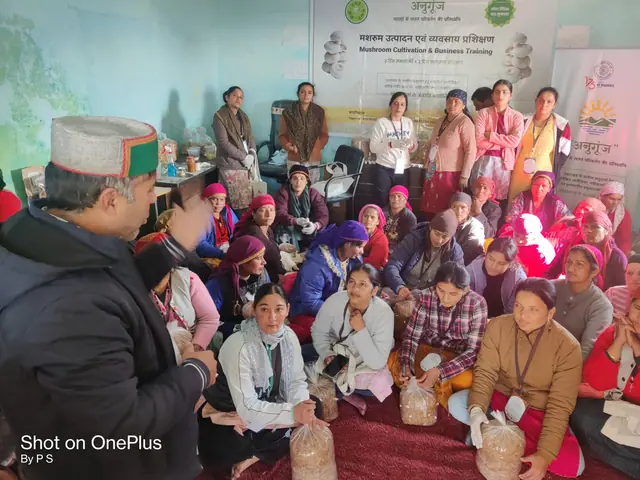 मशरूम उत्पादन एवं व्यवसाय विकास प्रशिक्षण
