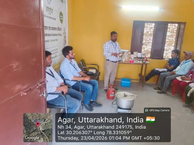 मशरूम उत्पादन एवं व्यवसाय प्रशिक्षण — देवली