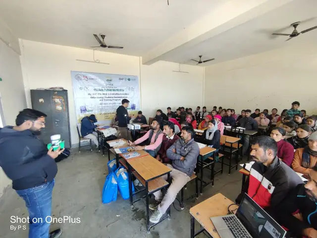 सौर ऊर्जा उपकरण प्रदर्शन एवं प्रशिक्षण — कालसी