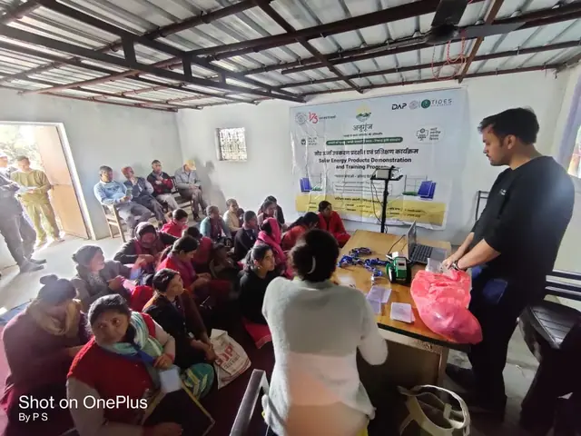 Solar Energy Products Demonstration & Training — Yamkeshwar