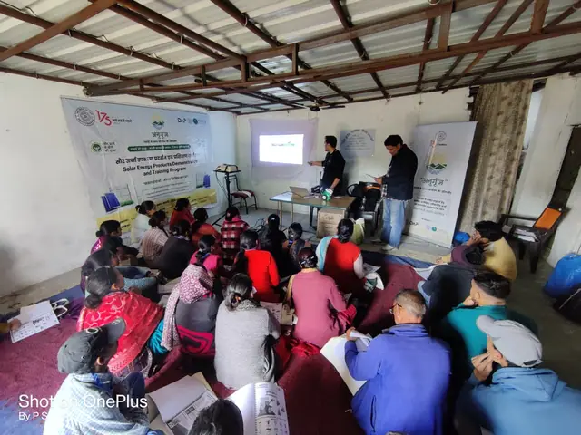 Solar Energy Products Demonstration & Training — Yamkeshwar