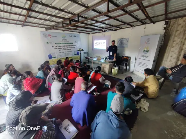 Solar Energy Products Demonstration & Training — Yamkeshwar