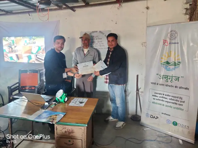 Solar Energy Products Demonstration & Training — Yamkeshwar